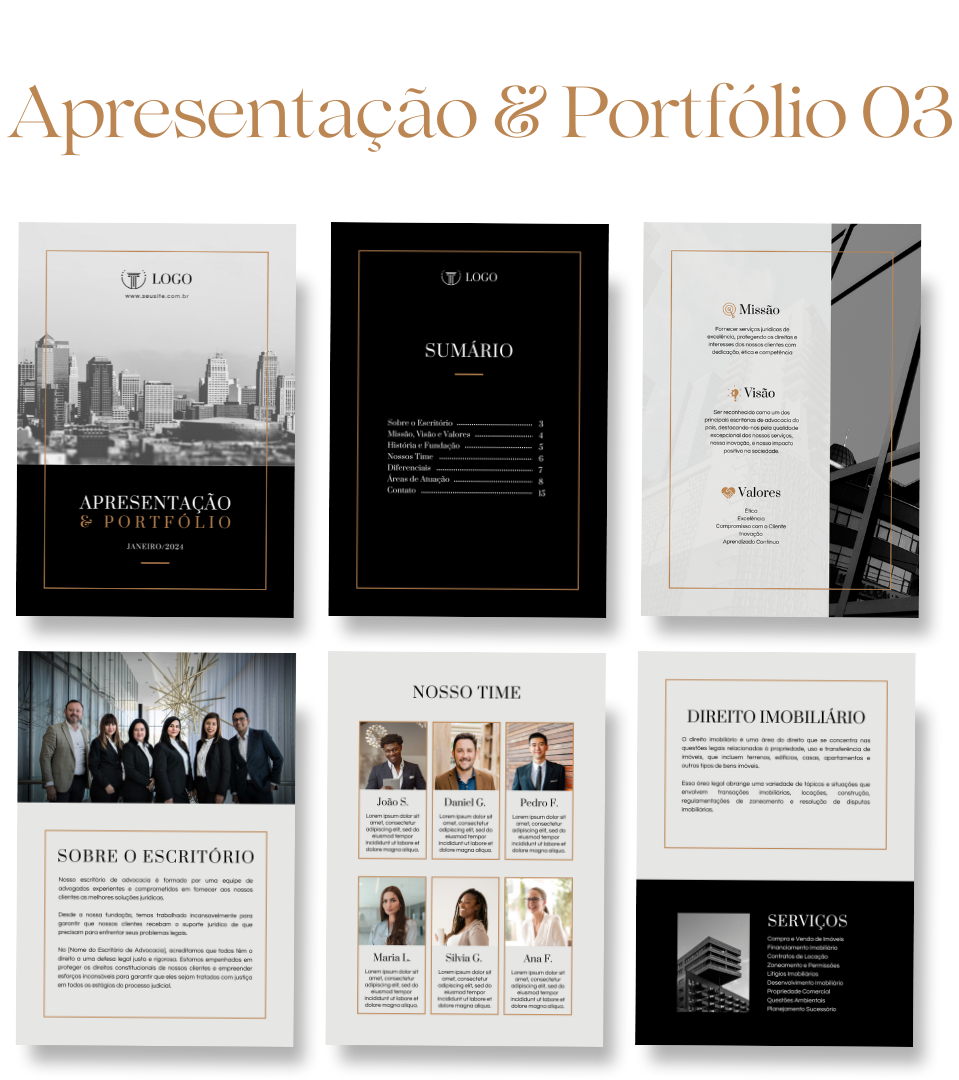 portfolio jurídico